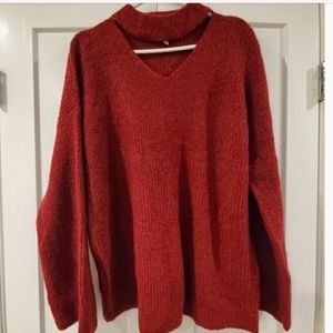 Harlow & Rose Red Sweater